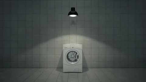 Washing machine Stock Illustration