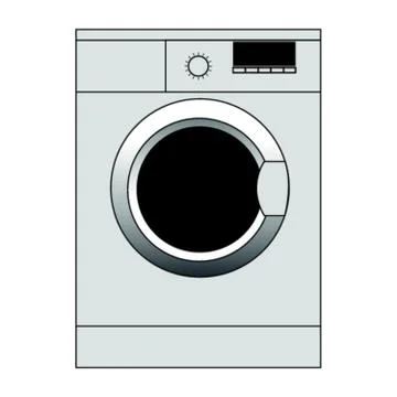 Washing machine Stock Illustration