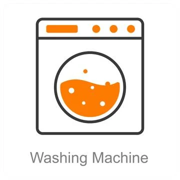 Washing Machine Stock Illustration