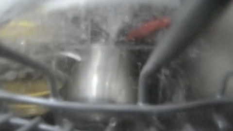 Washing machine indoor up Stock Footage 146371106