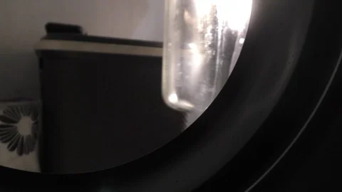 Washing machine inside out view Stock Footage 128198652