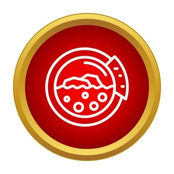 Washing machine laundry service icon for household cleaning Stock Illustration