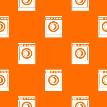 Washing machine pattern seamless Stock Illustration