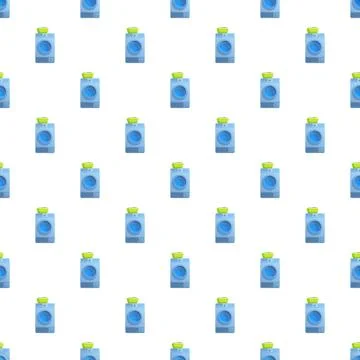 Washing machine pattern seamless repeating background design Illustrazione stock