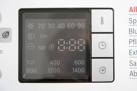 A washing machine Foto stock