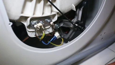 Washing machine repair Stock Footage 105954951