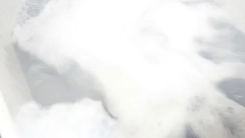 Washing machine running Stock Footage 77595809