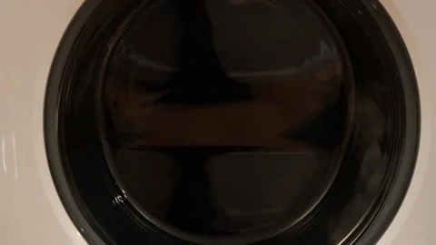 Washing Machine Sensing Load Size Without Water  Video stock 249355115