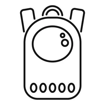 Washing machine showing soap bubbles through a big window and buttons at the  Stock Illustration