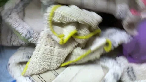 Washing Machine - Slow Motion Stock Footage 124289875