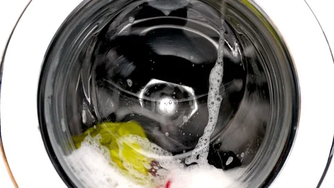 Washing machine spinning Video stock 101837668