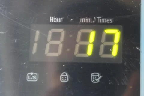 Washing machine  timer. Stock Photos