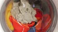 Washing machine turning - close up HD Footage