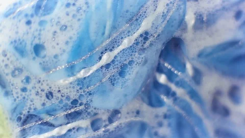 The washing machine washes things. Stock Footage 119569831