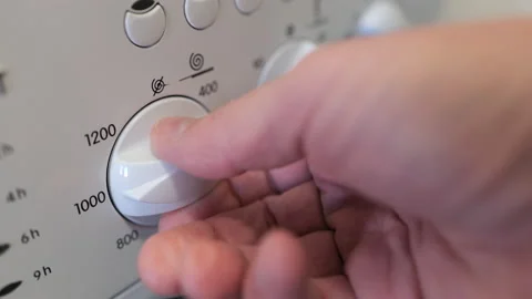 Washing Maching Energy Saving Stock Footage 237453837