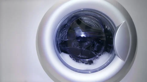 Washing mashine 库存影片 112706689