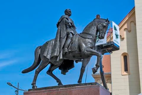 Washing of monuments Stock Photos