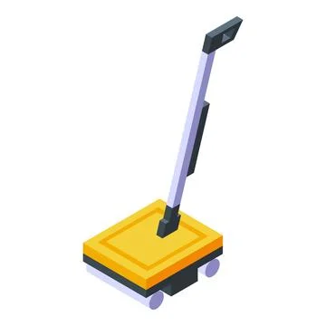 Washing mop icon isometric vector. Cleaning floor Ilustración de archivo