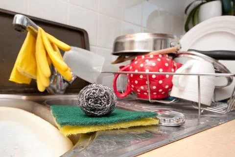 Washing up Stock Photos