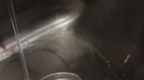 Washing Plate in Sink Video stock 42367366