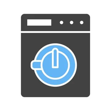 Washing Program icon vector image. 스톡 일러스트
