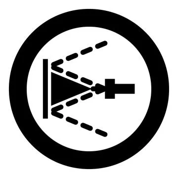Washing the surface under high pressure use water deck cleaning icon in cir.. Stock Illustration