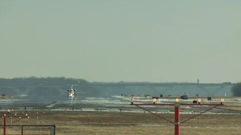 Washington Airport Stock Footage 123908417