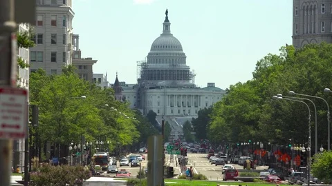 Washington - The Capitol  Stock Footage 75937422