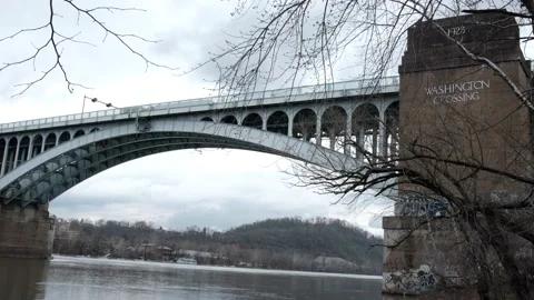 Washington Crossing Pittsburgh Stock Footage 180651940