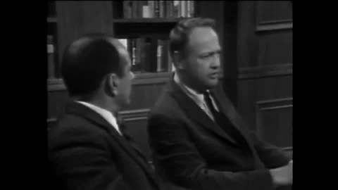 WASHINGTON DC - 1960s - James Dickey decries the obsession with unaltered truth Stock Footage 340652346