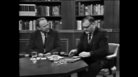 WASHINGTON DC - 1960s - James Wright is invited to read one of his poems about Stock Footage 340652320