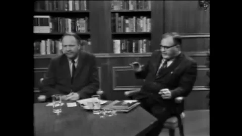 WASHINGTON DC - 1960s - James Wright explains the formal rhythm employed in his Stock Footage 340652332