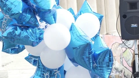 Washington DC Balloons Stock Footage 83180560