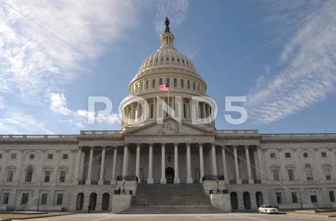 Washington dc capitol hill building Stock Photos