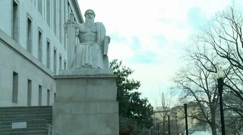 Washington DC Capitol, monument wide Stock Footage 10799287