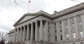 Washington DC City with Treasury Department Building Iconic Economic Landmark Us 4k or 4k+ Resolution