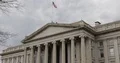 Washington DC City Treasury Department Building Iconic Economic Landmark Usa Day 4k or 4k+ Resolution