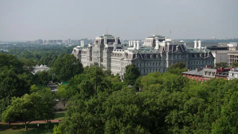 Washington DC Eisenhower Executive Office Building 4 Stock Footage 276958070