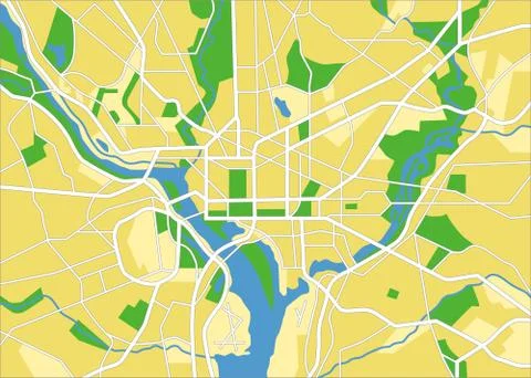 Washington dc Stock Illustration