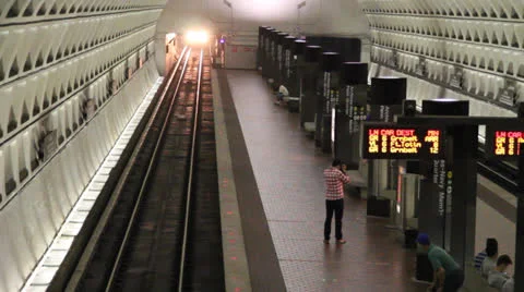 Washington DC Metro 2 Stock Footage 23798995