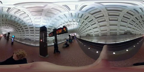 Washington DC Metro Stock Footage 125059599