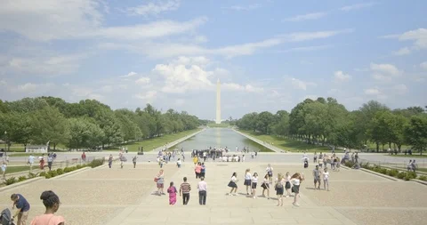 Washington DC Monument 3 Stock Footage 109577431