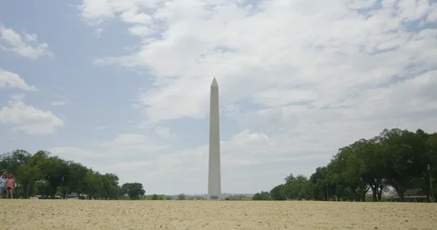 Washington DC Monument Timelapse 3 Stock Footage 109554735