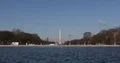 Washington DC Obelisk Monument People Commuting Cars Traffic Rush Hour Sunny Day 4k or 4k+ Resolution
