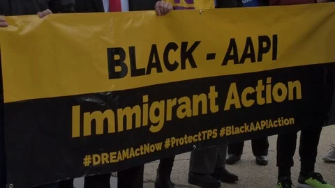 Washington DC Protest Sign Stock Footage 83181085