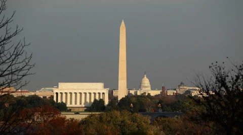 Washington D.C. Skyline From Afar Vidéo 956984