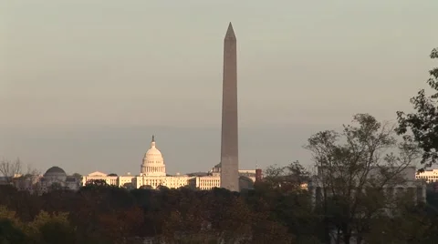 Washington DC Skyline Vídeo Stock 50984047