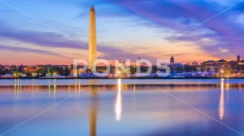 Washington DC in Spring Stock Photos