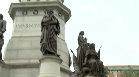 Washington D.C. Statues Stock-Footage 40268395