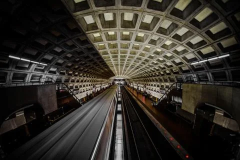 Washington DC Subway Stock Photos